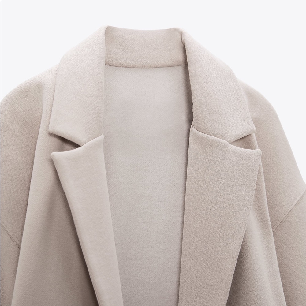 NWT Zara Women’s Lapel Collar With Pockets - Picture 6 of 8